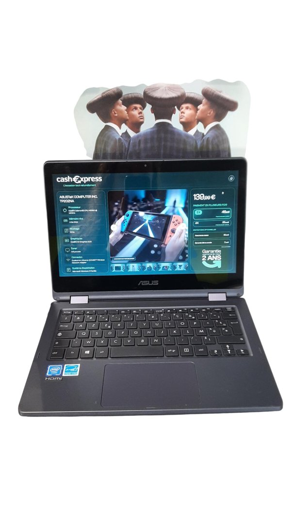 Ordinateur portable intel celeron n3350 j202n 1,10ghz 32go 4go ddr3