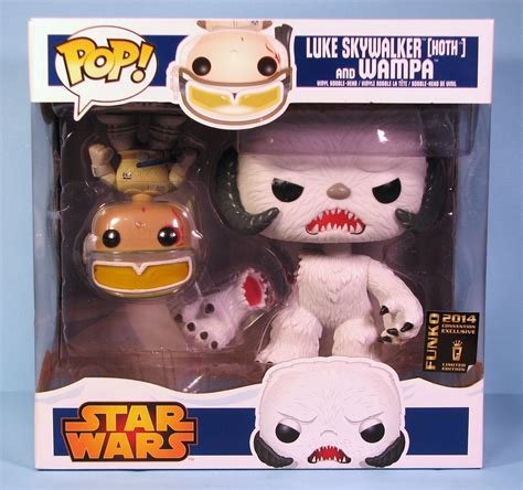 Figurine luke skywalker (hoth) and wampa exclusive 2014