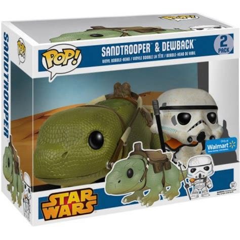 Figurine sandtrooper & dewback 2 pack