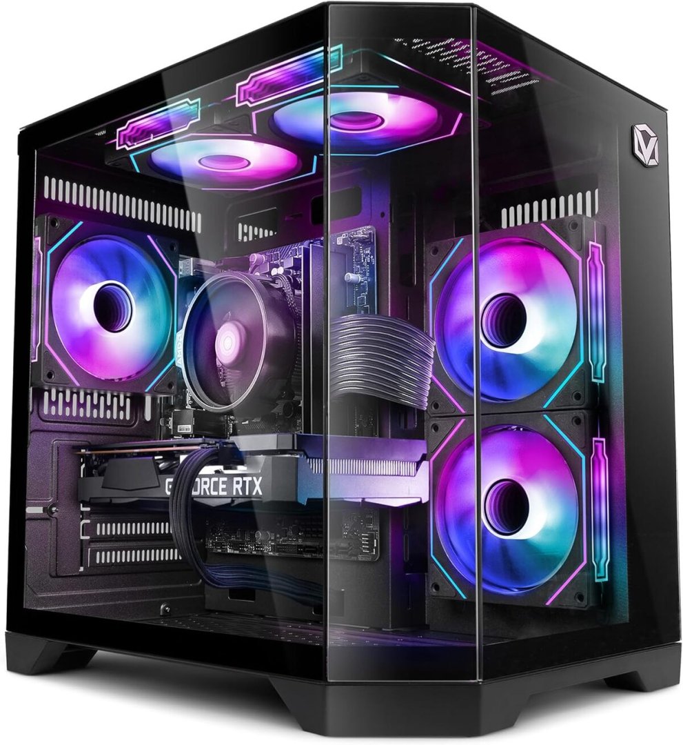 Ordi bureau,gamer,mini pc,iMac pc gamer ryzen 5 5500 rtx 5060 16go ddr4 ryzen 5 5500 3,60ghz 16go ddr4 3000mz 1to ssd rtx 5060