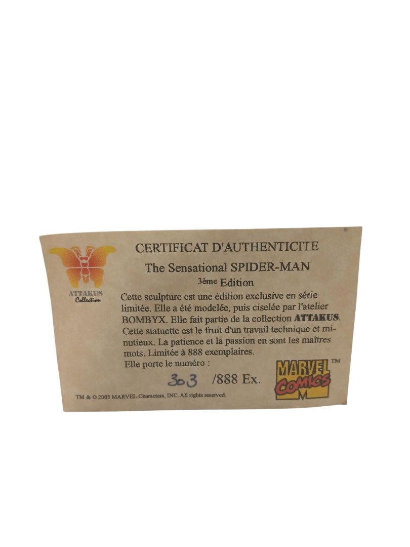Figurine the sensational spider-man 3eme edition