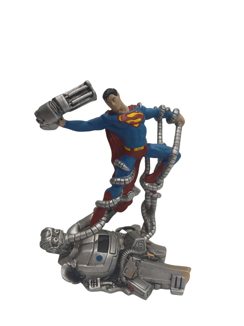 Figurine superman man vs machine