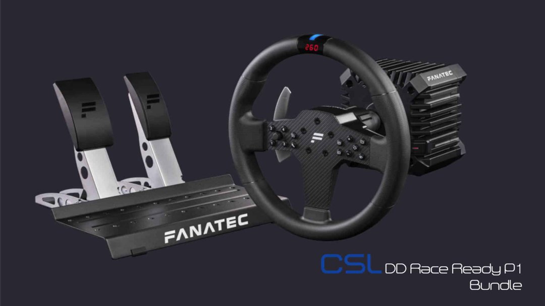 Volant moteur csl dd 8nm + wheel p1 v2 + csl p