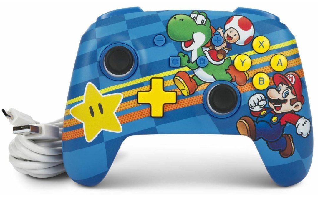 Manette filaire mario nsgpewdb