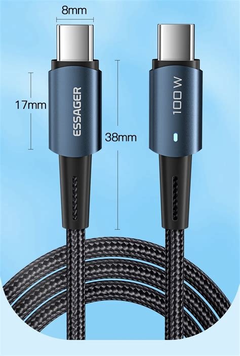 Accessoire telephone cable usb c 60w