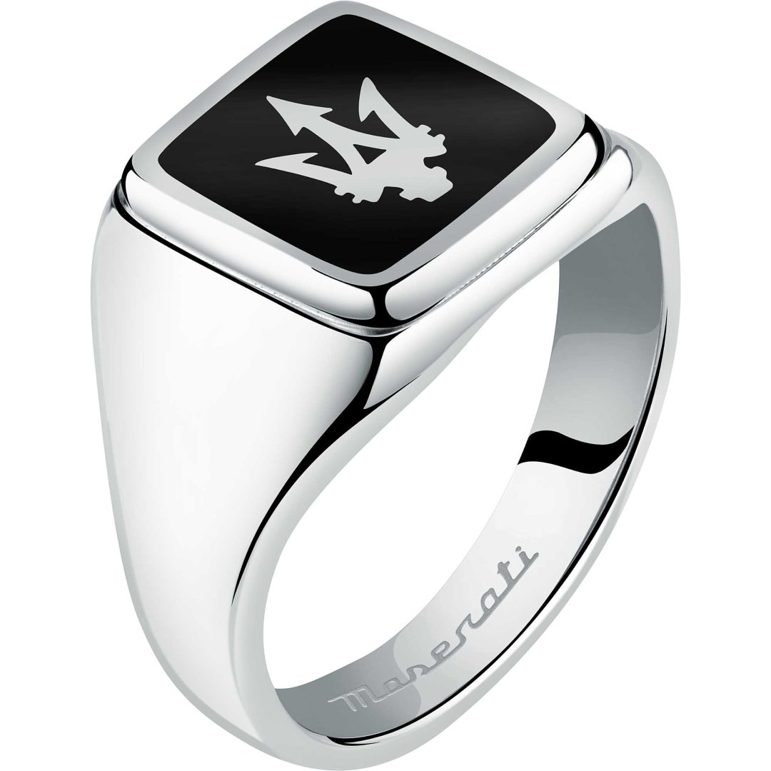 Bague homme acier
