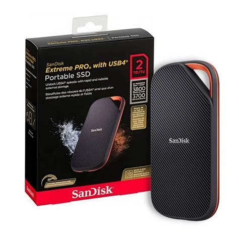 Disque dur ssd extreme pro usb4 2tb
