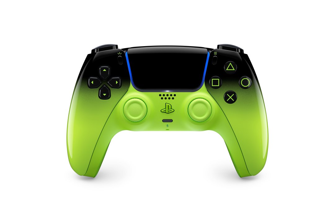 Manette ps5 sans fil dualsens remix green ps5