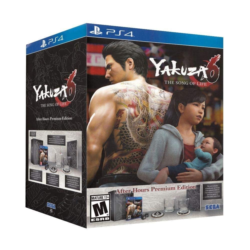 Jeu yakuza 6: the song of life - edition premium after hours