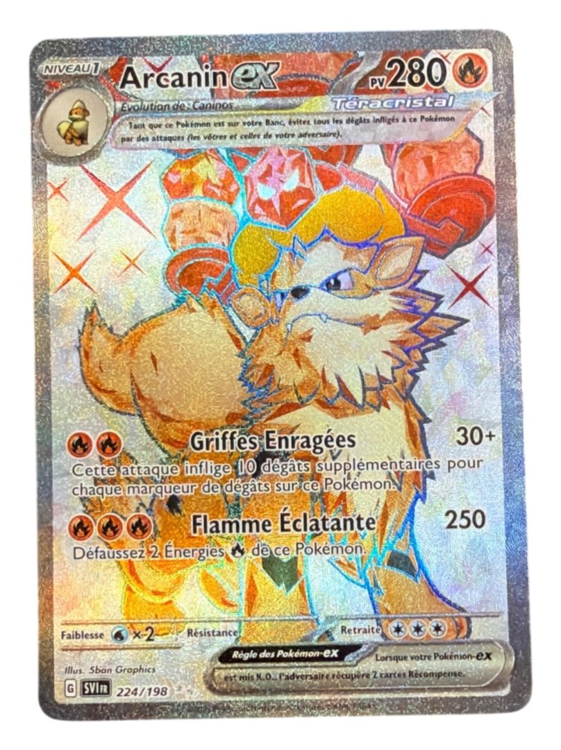 Cartes a collectionner arcanin ex svi 224/198