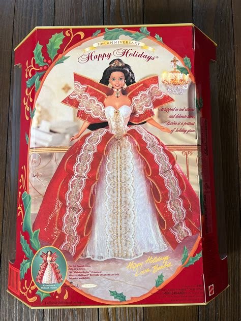 Jouet happy holidays barbie doll - special edition 10th aniversary hal