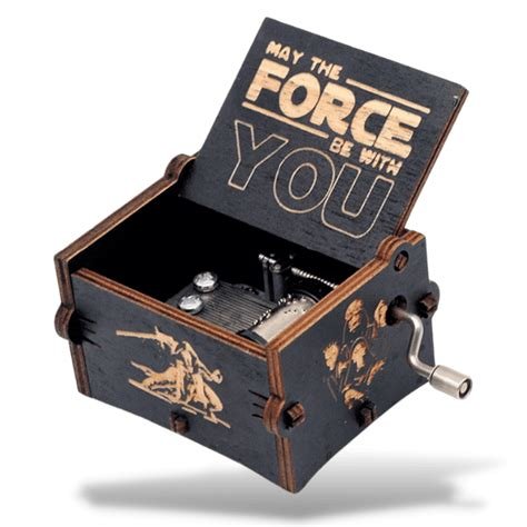 Boite a musique mecanique boite a msuqiue que la force sois avec toi