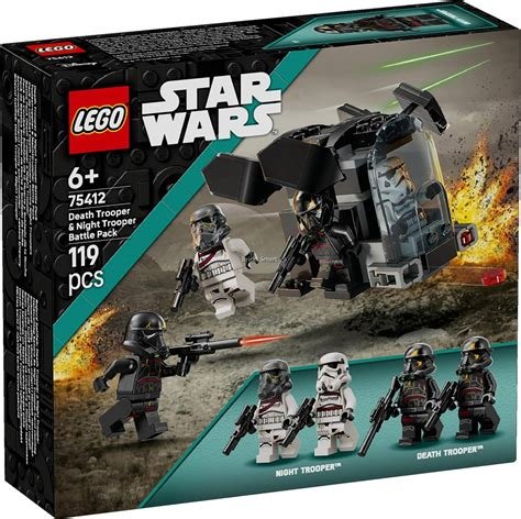 Jouet death trooper night trooper battle pack 75412