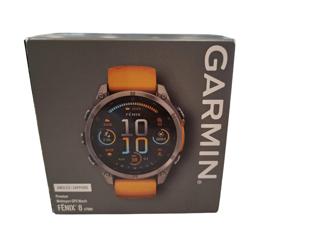 Montre connectee sport fenix 8 47mm amoled sapphire 47mm gps