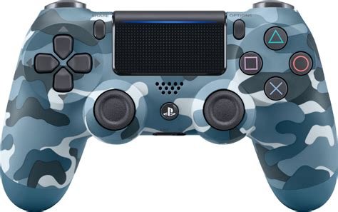 Manette sans fil ps4 dual shock 4 bleue camo