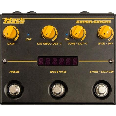 Pedale d'effet pedale super synth