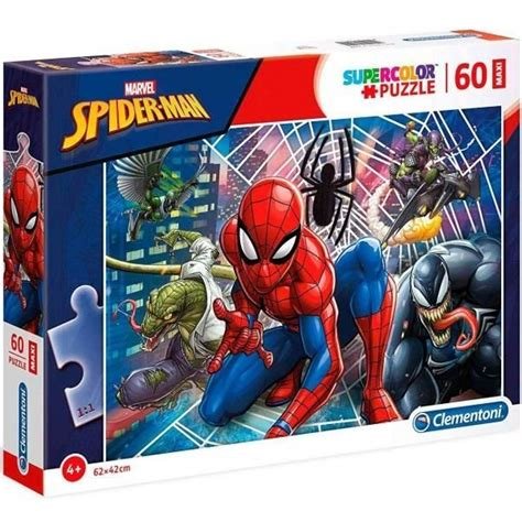 Jeu de societe spider man 60 puzzles
