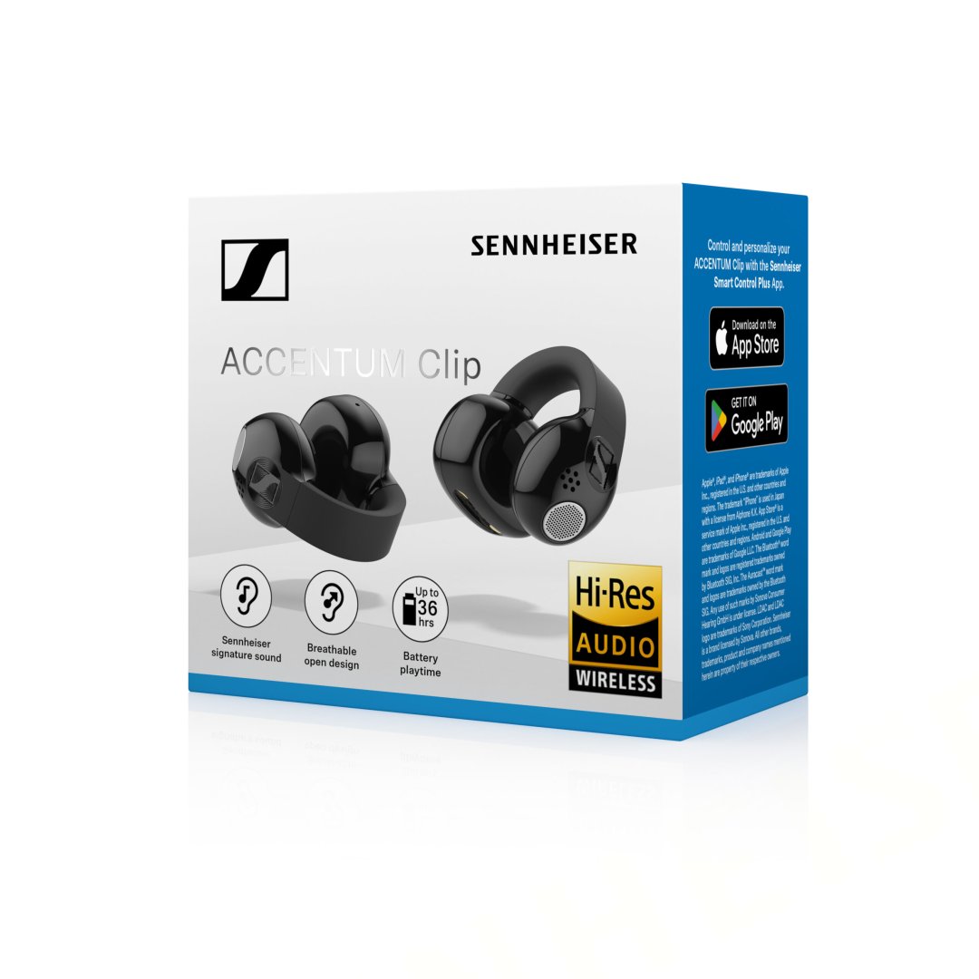 Ecouteurs sans fil bluetooth accentum clip