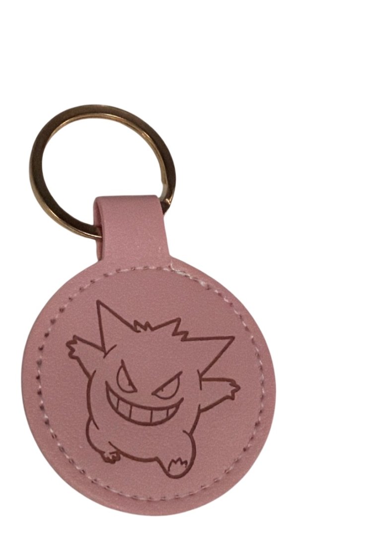 Porte cles rose ectoplasma
