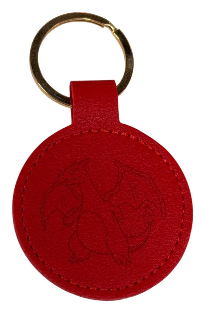 Porte cles rouge dracaufeu