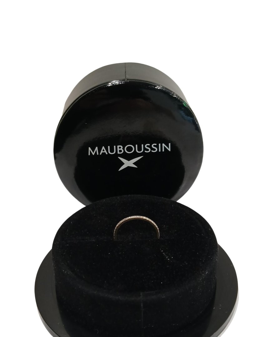 Bague blanc mauboussin eclats de diamants