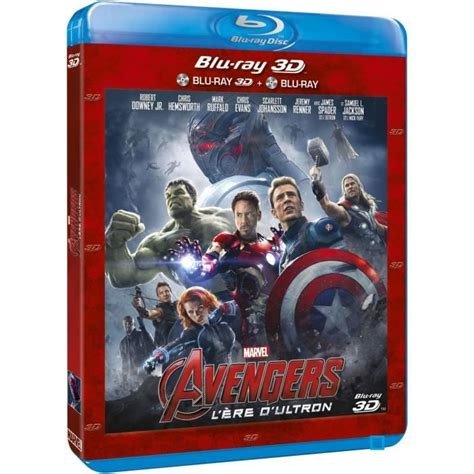 Blu-ray 3d avengers l'ere d'ultron-cdiscount dvd