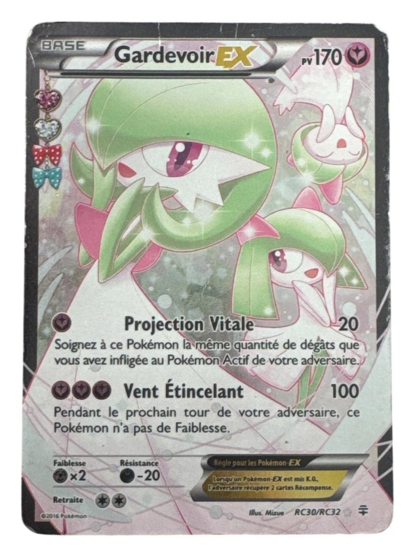 Carte pokemon gardevoir-ex rc30/rc32