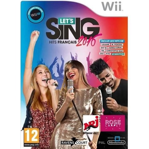 Let's sing 16 : hits francais jeu