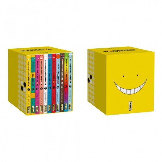 Manga coffret assassination classroom integrale 1/2