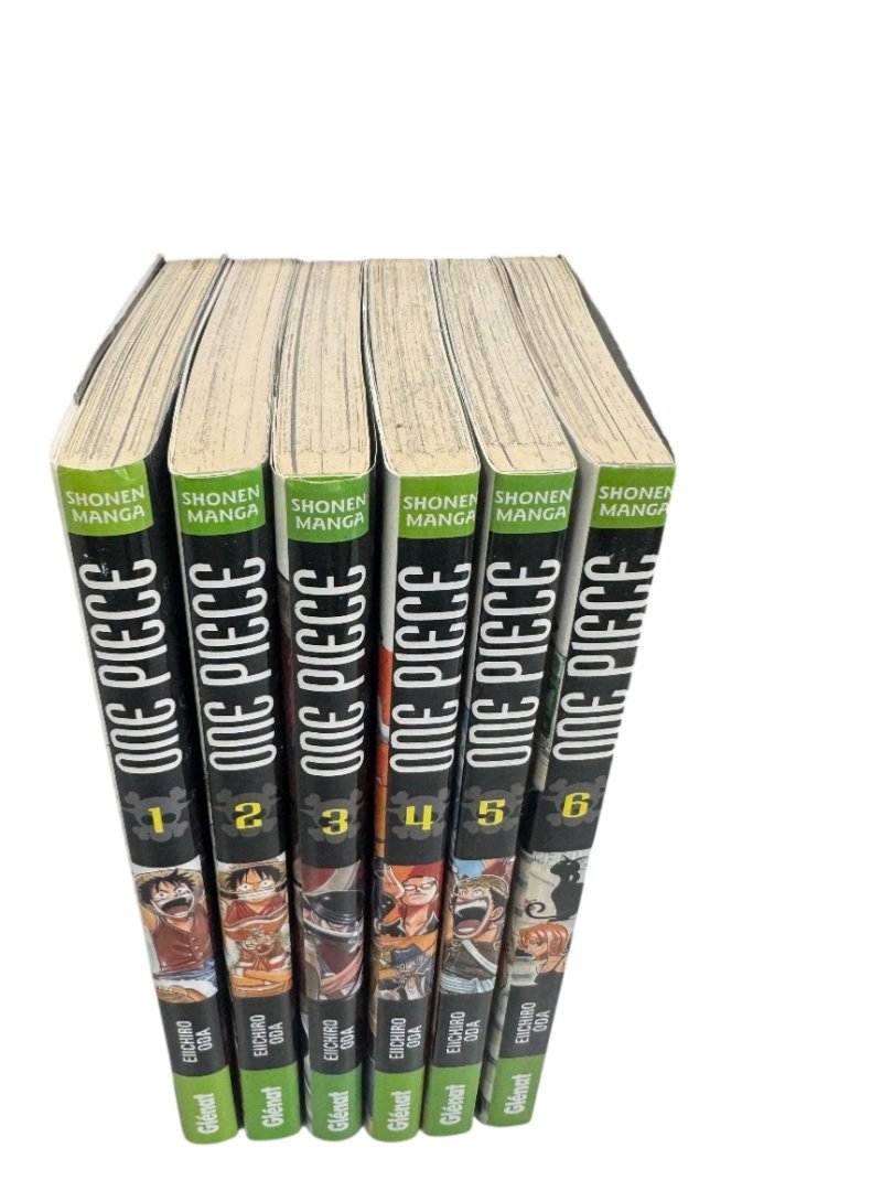 Manga one piece - tome 01 a 06