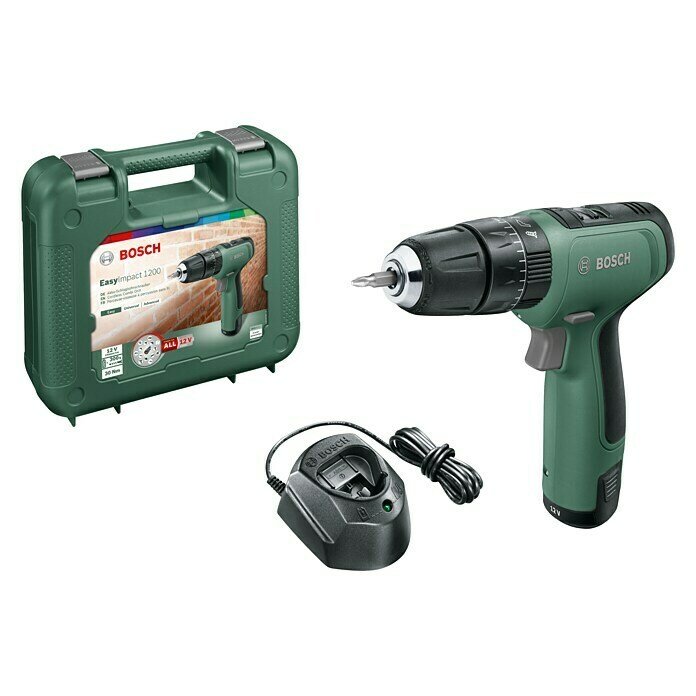 Perceuse sans fil 2 batteries easy impact 18v-40