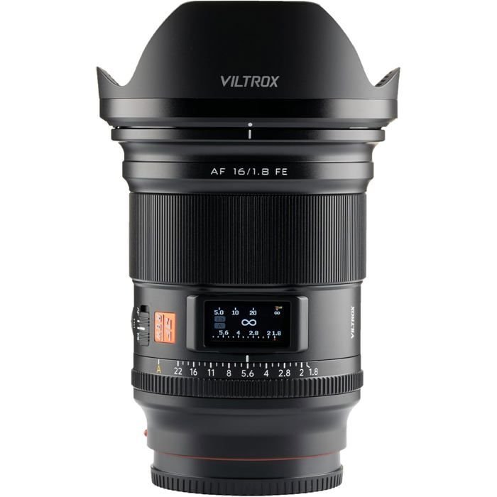 Objectif sony af 16/1.8 fe