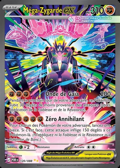 Carte pokemon mega zygarde ex por 120