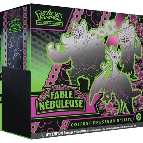 Cartes a collectionner coffret etb fable nebuleuse