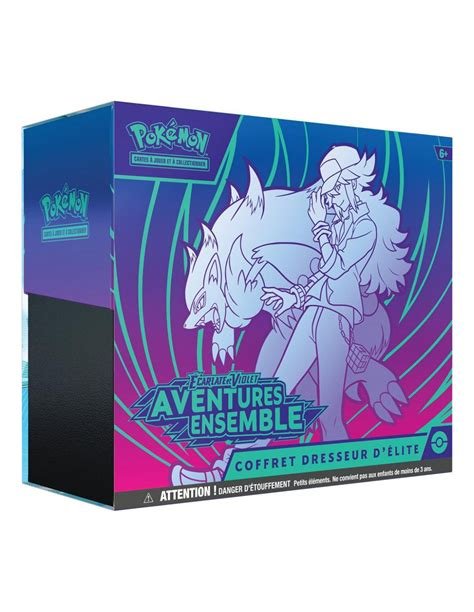 Cartes a collectionner coffret etb aventure ensemble