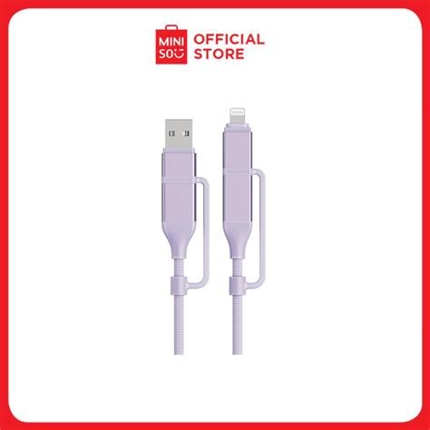 Accessoire telephone cable 4-in-1 1m