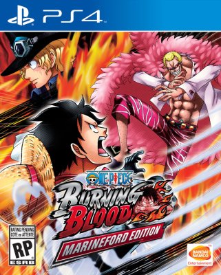 One piece burning blood